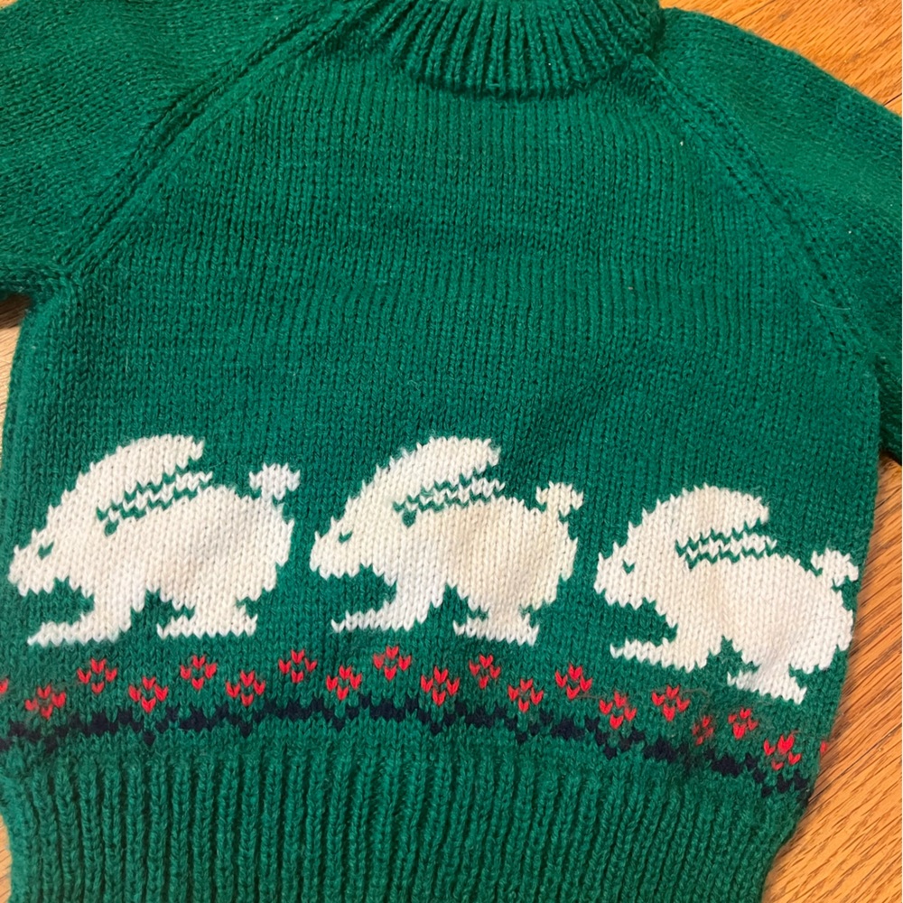 Vintage Bunny Sweater